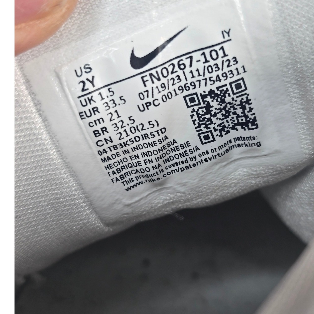 Nike Kobe 8 Protro Court Purple Kids Size 2Y FN0267-101 - Picture 5 of 6